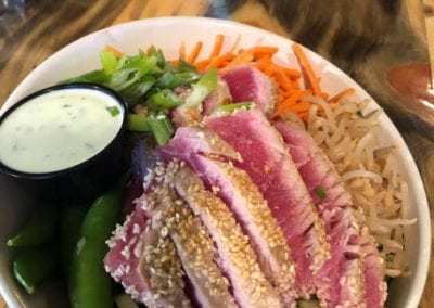 Bowl with Tuna