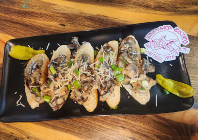 Mushroom toast